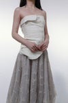 marc le bihanless strap jacket 2643 off White rice white